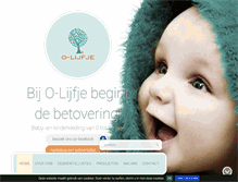 Tablet Screenshot of olijfje.be